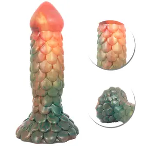 Geeba New Silikon Gummis tab Zauberei 19,5 cm Männer Penis Schwanz Weibliche Masturbation Sexspielzeug Dildo für Frauen Neujahr Sex Geschenk