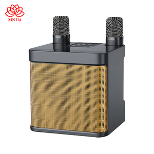 Máy Karaoke Mini Bluetooth để hát Loa Karaoke nhỏ với hai micro không dây trẻ em KTV Loa Bluetooth - Product Image 3