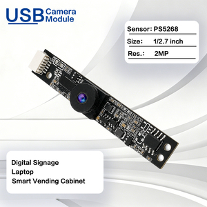 โมดูลกล้อง USB รุ่น PS5268 ความละเอียด 1080P แบบกำหนดเอง 2 ล้านพิกเซล WDR โฟกัสคงที่ กล้องขนาดเล็กพร้อมเซ็นเซอร์ CMOS 1/2.7 นิ้ว สำหรับสมาร์ทเทอร์มินัลและระบบรักษาความปลอดภัย - Product Image 2