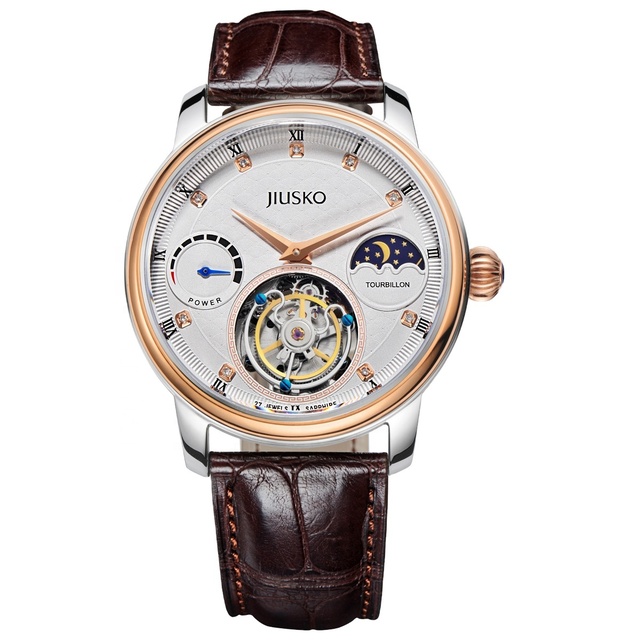 New Arrival Stainless Steel case Montres De Luxe Oem Mechanical Watch Custom Mens Tourbillon Watch
