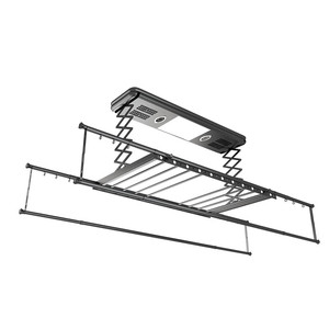 Tendedero eléctrico con iluminación y secado, máquina de secado de ropa con elevación totalmente automática - Product Image 5
