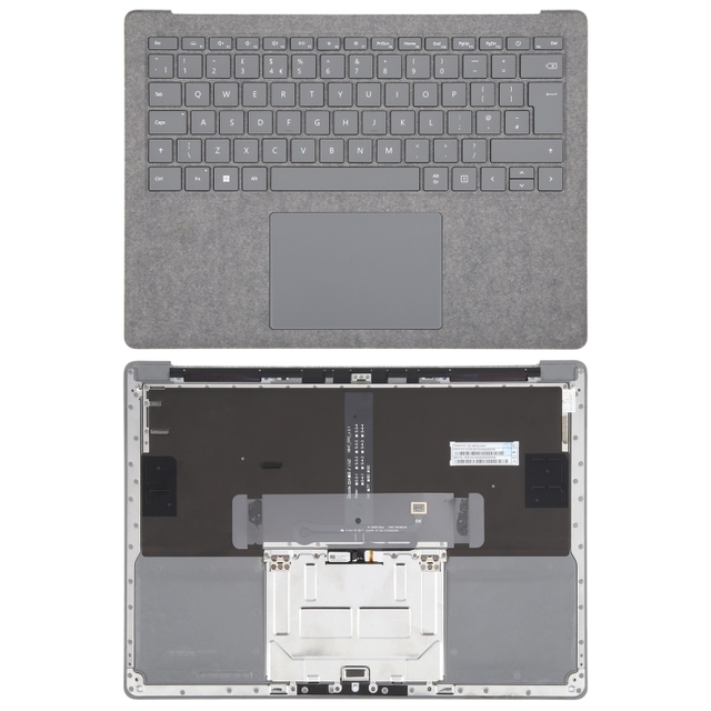Keyboard for Microsoft Surface Laptop 3 4 5 13.5 Inch UK Keyboard With C Shell Touch Board