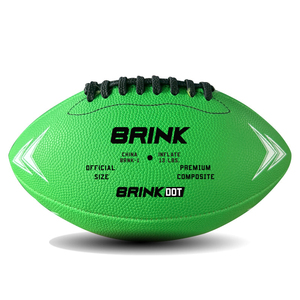 Football americano Premium Football americano Premium taglia Junior verde su misura - Product Image 1