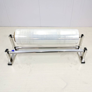 Máquina Envolvedora Semiautomática de Sobremesa Pequeña, Soporte Manual de Sobremesa para Embalaje con Film Estirable, Material de Película de PE para Papel - Product Image 1