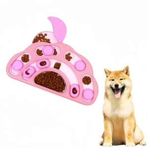 Jouet de puzzle interactif <span class=keywords><strong>pour</strong></span> chien, distributeur de friandises, jeu d'intelligence <span class=keywords><strong>pour</strong></span> l'alimentation lente des chiots et des chats, entraînement cognitif - Product Image 3