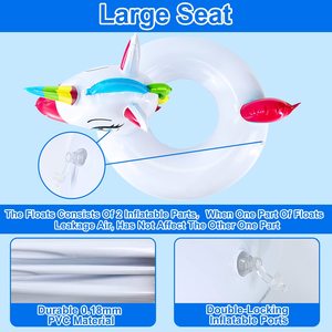 Giá rẻ Hồ bơi bơm hơi nổi Flamingo <span class=keywords><strong>Unicorn</strong></span> bơi ống Nhẫn bãi biển <span class=keywords><strong>Float</strong></span> bơi Đồ chơi hồ và bãi biển floatsummer Đồ chơi hồ bơi đồ chơi - Product Image 4