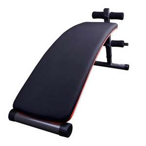 Tabla inclinada de acero ajustable Unisex, equipo de <span class=keywords><strong>Fitness</strong></span> plegable para gimnasio en casa, seguridad garantizada, entrenamiento Abdominal, entrenamiento, abdominales - Product Image 3