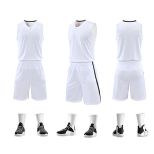 Tenue de basketball unisexe personnalisée, maillot sans manches imprimé américain, séchage rapide, respirant, uniforme d'équipe pour compétition et entraînement - Product Image 1