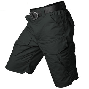Pantaloncini Tattici da Uomo in Tessuto Ripstop Impermeabile con Tasche, Ideali per Escursionismo, Caccia, Viaggi e Pesca - Product Image 3