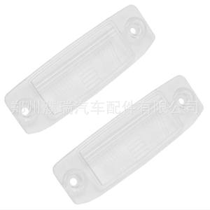 Cubierta transparente para la luz de matrícula trasera para Hyundai Kia 925102P000, instalación con cinta adhesiva de plástico - Product Image 4