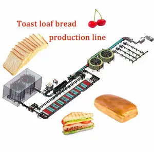 Automatic Tunnel Oven/ High Quality Toast Loaf Bread Production Line
