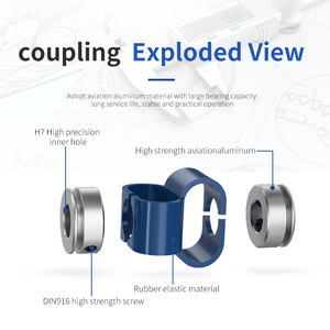 Mô Men Xoắn Quán Tính Thấp-Tám Khớp Nối Cho Bộ Mã Hóa - Product Image 2