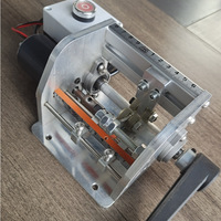 Machine de refente de baguage de bord électrique portable rainure de fraisage en forme de V automatique rainurage de ruban manuel caractéristiques inclinées droites