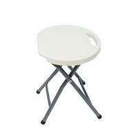 Tabouret de bar pliable de petite taille en plastique Offres Spéciales pas cher