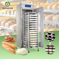 Machine à Fermer la Pâte Portable Professionnelle pour Boulangerie, 18 Plateaux, pour Pizza et Pain, avec Humidificateur et Ventilateur
