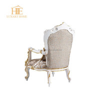 Chaises de salon de luxe haut de gamme, meubles anciens, chaise d'appoint classique en bois