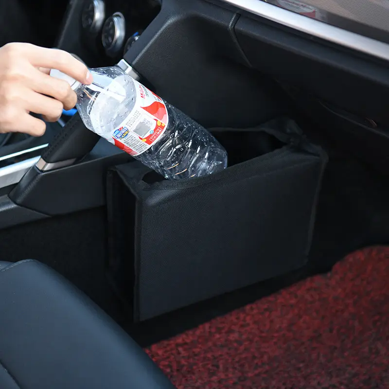 سيارة كيس النفايات دلو سيارة صناديق قمامة الصانع الداخلية اكسسوارات متعددة الوظائف سيارة حقيبة التخزين صندوق تخزين