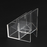 Présentoir de vêtement personnalisé Offre Spéciale moderne en acrylique transparent à 2 niveaux léger respectueux de l'environnement