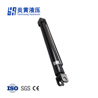 Vérin hydraulique vertical à simple effet YANHUANG pour véhicule de travail aérien, pression 20MPa, garantie 1 an, chrome dur