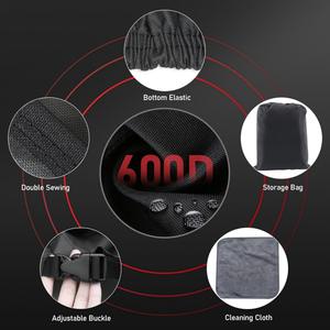 Funda para quitanieves de tela Oxford 600D, impermeable, con protección UV para exteriores, cubierta contra la lluvia para protección de máquinas quitanieves - Product Image 2