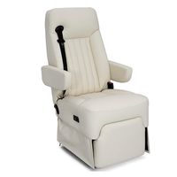 Chauffeur-passager RV Captain Chair avec ceinture intégrée