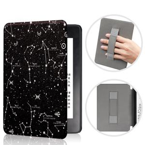 Funda Personalizada a la Moda para Kindle Paperwhite, Resistente a Impactos, de Cuero PU, con Correa de Mano - Product Image 2