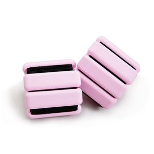 Poids de poignet et de cheville en silicone personnalisables avec logo, réglables, pour bras et jambes, avec bracelet et bande avec logo, vente en gros - Product Image 3