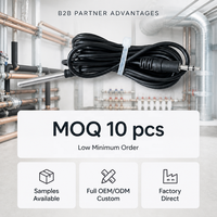 Sonda de Temperatura Digital GAIMC DS18B20 ±0.5 ° Sensor de Acero Inoxidable de 1 Cable para HVAC, Aire Acondicionado y Automatización de Edificios