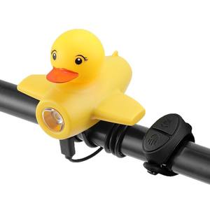 Luz LED para Bicicleta Duck Bike, Faro Delantero de Plástico para Ciclismo Nocturno, Accesorio con Correas de Montaje - Product Image 1