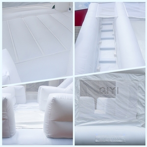 บ้านลมสำหรับเด็กขายส่ง บ้านลมสีขาวสำหรับเด็กเล่นกลางแจ้ง บ้านลมเชิงพาณิชย์ - Product Image 3