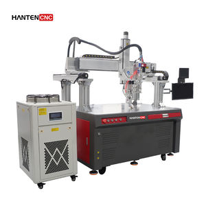 Machine à souder laser automatique à 3 axes avec caméra à tête de soudage pivotante pour le soudage de batteries de voiture - Product Image 2