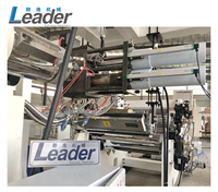 Extrusora de un Solo Tornillo Leader Machinery con PLC, Tornillo de 120 mm de Acero 38CrMoALA, Capacidad de 300-500 kg/h para Láminas de PET, Empaque de Alimentos y Muebles