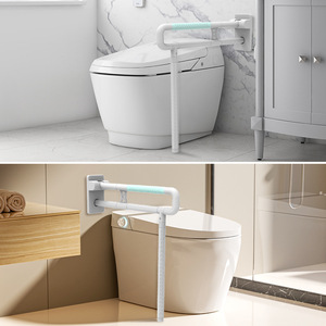 ราวจับติดผนังแบบพับได้ Zhi Nian สำหรับความปลอดภัยในห้องน้ำ - Product Image 3