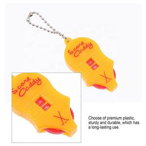 <span class=keywords><strong>Compteur</strong></span> de score de mini-<span class=keywords><strong>golf</strong></span> personnalisé de haute qualité avec logo, mini-<span class=keywords><strong>golf</strong></span>, putt, avec porte-clés - Product Image 3