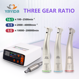Sistema Micromotore Dentale ad Alta Potenza 5000NW - Portatile con LED e 3 Riduttori per Impianti, Corone e Lavori di Precisione in Laboratorio - Product Image 2