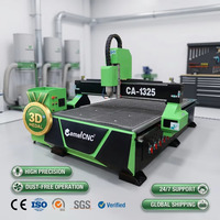 Máquina CNC Router para Trabajar Madera CA-1325 de 1300*2500, 3.2kw, 4.5kw, 5.5kw, 6kw, para Láminas de MDF y Aluminio Compuesto