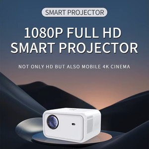 Mini projecteur LED 1080P, projecteur de cinéma maison portable, 300 lumens, écran de 36 à 150 pouces pour le théâtre, les jeux et le bureau - Product Image 2