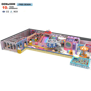 Commercial Indoor Playground Equipment Ball Pool <b>Trampoline</b> Slide Combination for Kids Indoor Amusement Park Equipment - Product Image 1