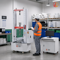 Machine d'essai universelle électronique 5kN pour la résistance à la traction des adhésifs, équipement d'essai de cisaillement classe 0.5 pour laboratoire