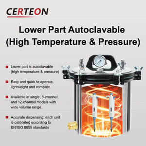 Micropipette manuelle 0 1 à 2 <span class=keywords><strong>5</strong></span>μ<span class=keywords><strong>L</strong></span> 1000 à 5000μ<span class=keywords><strong>L</strong></span> 2 à 10 ml outil de laboratoire haute précision - Product Image 3