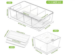 Reusable Plastic Storage Organizer Box for Farm Honey Potatoes <strong>Onion</strong> Garlic Seed Peanut Mushroom Wine Set <strong>Specifications</strong> - Product Image 2