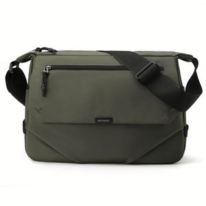 Bolsa de Mensajero de Nailon de Moda para Hombre, Gran Capacidad, Ligera, Impermeable, para Uso Diario y Negocios, Bolsa Cruzada - Product Image 2