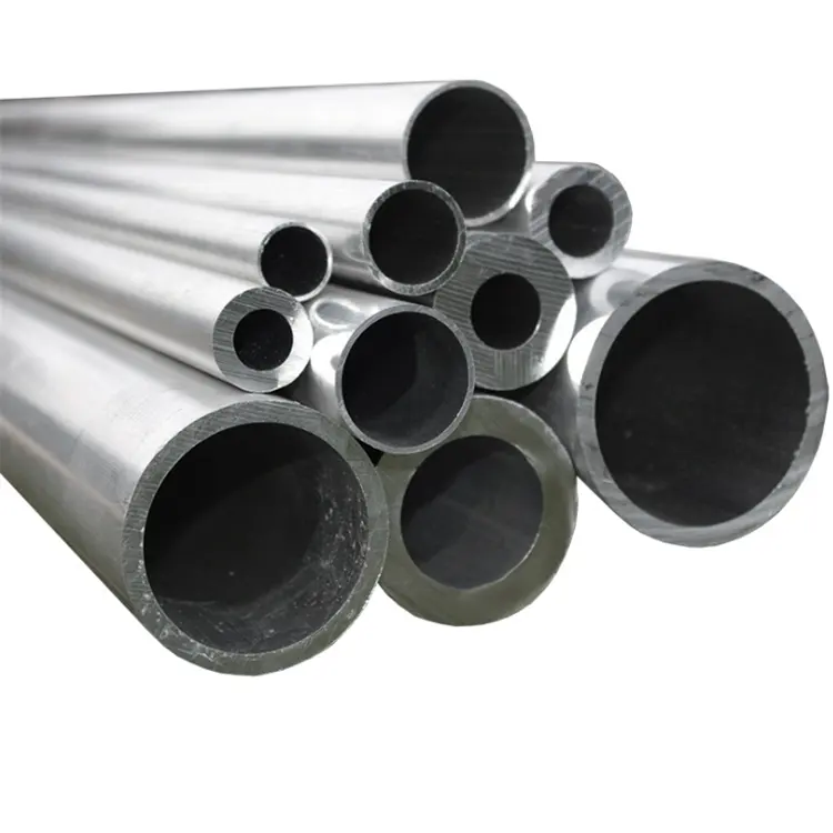 6061, 7005, 7075, T6 tubo de aluminio/7075 T6 de tubo de aluminio precio por