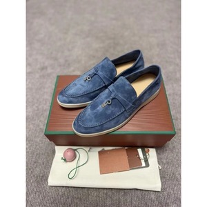 Top Luxury Designer Sneakers Casual Shoes Suede Loafers Anti slip Classic Flat Bottom Office Leather Insoles Suitable for Autumn - Product Image 4