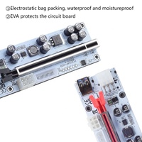 Date VER010X PCIE Riser Card USB 3.0 Carte Graphique PCIE Adaptateur Câble PCIE 1X À 16X Carte D'extension VER010-X