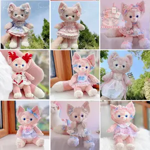 Wholesale Dress 30cm Lina Teddy Bear Clothes Plush Toy Stuffed Knitted Christmas Mini Small 50cm Lulu Doll Clothes