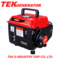 Générateur essence monophasé WTG-950 avec système de démarrage par lanceur, fréquence 60Hz, sortie AC et DC