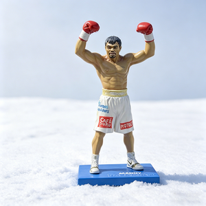 Figura deportiva de poliresina muscle man, campeón de boxeo - Product Image 5