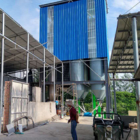 10TPD -200TPD -500TPD Pakistanais Ling Grain Parboiled Riz Mill Fraiseuse Top10 Paddy Rice Parboiling Plant Fabricant