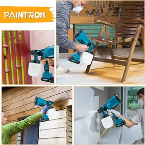 ปืนพ่นสีไร้สายแบบมืออาชีพ ปรับรูปแบบการพ่นได้ ใช้สำหรับพ่นสีรถยนต์และบ้าน ใช้พลังงานแบตเตอรี่ แรงดัน 250 psi - Product Image 3